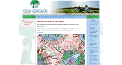 Desktop Screenshot of ecolenosenfants.be